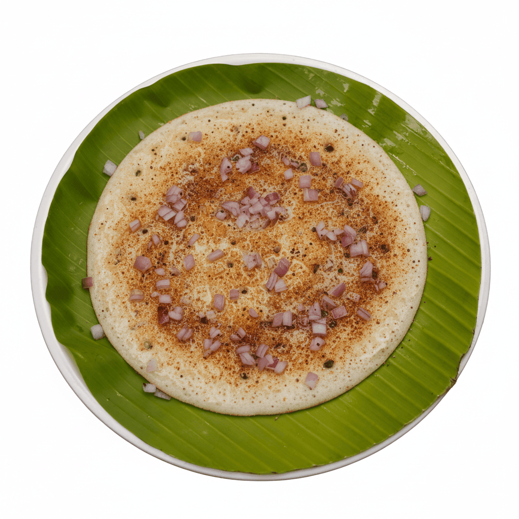 Ghee Onion Podi Uthappam